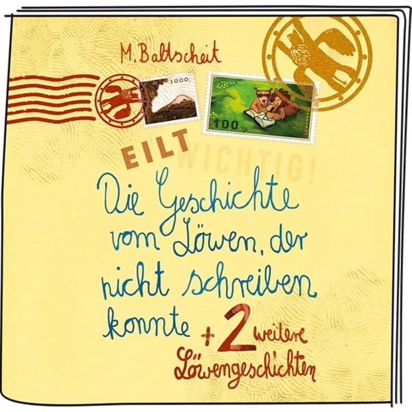 Tonies Geschichten Vom Löwen - Die Geschichte Vom Löwen, Der Nicht Schreiben Konnte Und Zwei Weitere Löwengeschichten, Spielfigur – Bild 3