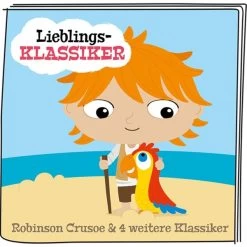 Tonies Lieblings-Klassiker - Robinson Crusoe Und Vier Weitere Klassiker, Spielfigur 6 Tonies Lieblings-Klassiker - Robinson Crusoe Und Vier Weitere Klassiker, Spielfigur -Günstiges HörSpaß Geschäft Tonies Lieblings Klassiker Robinson Crusoe und vier weitere Klassiker Spielfigur@@1609095 2